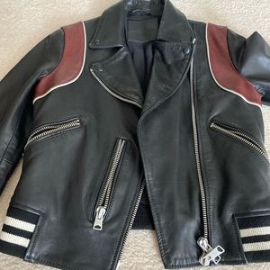 All Saints leather jacket